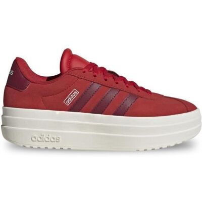 Adidas Vl Court Bold J Chaussures pour Fille Rouge JS3480 Rouge - Publicité Adidas Vl Court Bold J Chaussures pour Fille Rouge JS3480 Rouge - Publicité