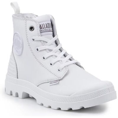 Baskets - PALLADIUM - Pampa HI Zip - Blanc - Femme - Plat - Zip Blanc - Publicité Baskets - PALLADIUM - Pampa HI Zip - Blanc - Femme - Plat - Zip Blanc - Publicité