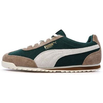 Baskets Beiges/Vertes Homme Puma Arizona Vert - Publicité Baskets Beiges/Vertes Homme Puma Arizona Vert - Publicité