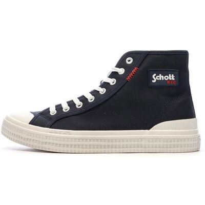 Baskets Marines Homme Schott William Bleu - Publicité Baskets Marines Homme Schott William Bleu - Publicité
