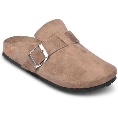 OZABI Sabot Fermé Enfant Suédine - Boucle Métal - Doublure Velours MBS02689 TAUPE Beige - Publicité OZABI Sabot Fermé Enfant Suédine - Boucle Métal - Doublure Velours MBS02689 TAUPE Beige - Publicité