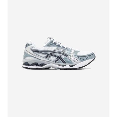 ASICS Gel-Kayano 14 White Fjord Grey Bleu - Publicité ASICS Gel-Kayano 14 White Fjord Grey Bleu - Publicité
