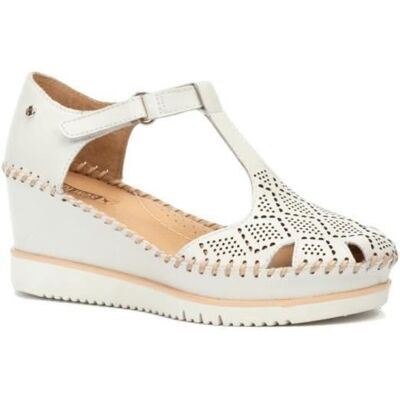 Mules femme Pikolinos Aguadulce - Blanc - Cuir - Confortable et élégant Blanc - Publicité Mules femme Pikolinos Aguadulce - Blanc - Cuir - Confortable et élégant Blanc - Publicité