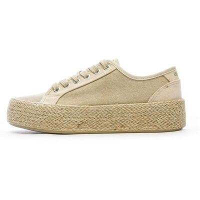 Baskets Sable Femme Chattawak Paco Beige - Publicité Baskets Sable Femme Chattawak Paco Beige - Publicité