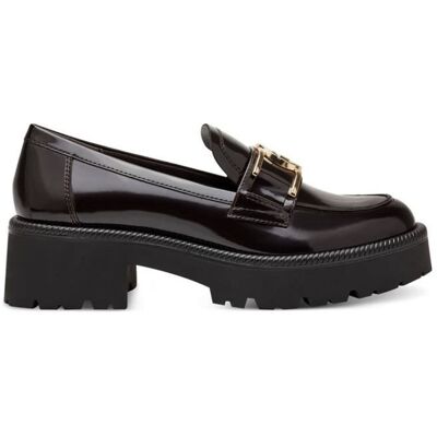Mocassins Femme - TAMARIS 24436 - Talon bloc 4cm - Blanc/Bordeaux Blanc - Publicité Mocassins Femme - TAMARIS 24436 - Talon bloc 4cm - Blanc/Bordeaux Blanc - Publicité