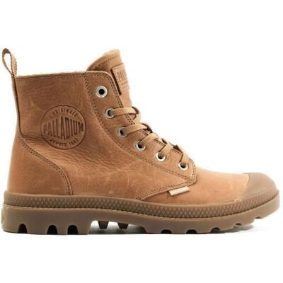Bottines Palladium Pampa Zip Lth Ess - dear brown Marron - Publicité Bottines Palladium Pampa Zip Lth Ess - dear brown Marron - Publicité