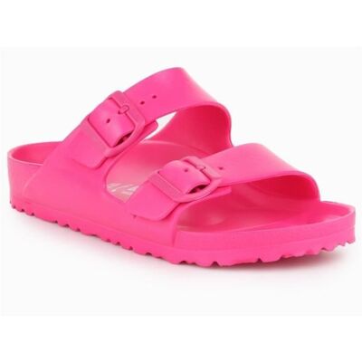 Tongs - Birkenstock - Arizona Eva - Femme - Rose Rose - Publicité Tongs - Birkenstock - Arizona Eva - Femme - Rose Rose - Publicité
