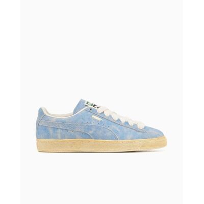 Baskets Puma Suede Faded Bleu Unisex mixte Bleu - Publicité Baskets Puma Suede Faded Bleu Unisex mixte Bleu - Publicité