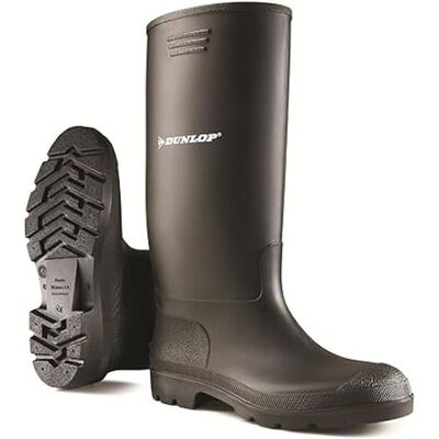 Bottes en Caoutchouc Imperméables - Dunlop - Hommes - Noir Noir - Publicité Bottes en Caoutchouc Imperméables - Dunlop - Hommes - Noir Noir - Publicité