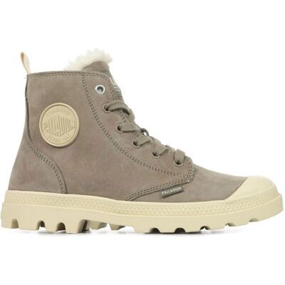 Bottines femme Palladium Pampa Hi Zip Wl - brown-m Violet - Publicité Bottines femme Palladium Pampa Hi Zip Wl - brown-m Violet - Publicité
