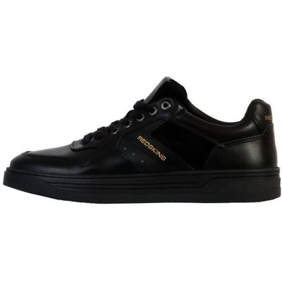 Basket Cuir Redskins Zenicor - Noir-Gris Noir - Publicité Basket Cuir Redskins Zenicor - Noir-Gris Noir - Publicité