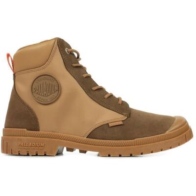 Bottines Palladium Sp20 Sc Wpn Marron - Publicité Bottines Palladium Sp20 Sc Wpn Marron - Publicité