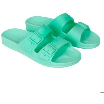 Claquettes Cacatoès Rio De Janeiro Vert - Publicité Claquettes Cacatoès Rio De Janeiro Vert - Publicité