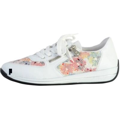 Rieker - Chaussures de sport décontractées blanches pour femmes - Chaussures de sport - Publicité Rieker - Chaussures de sport décontractées blanches pour femmes - Chaussures de sport - Publicité