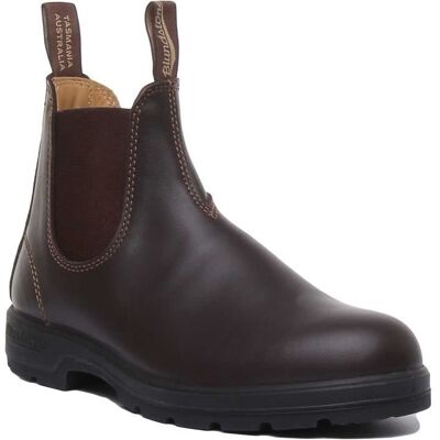 Bottine unisexe en cuir de qualité supérieure Blundstone 550 - Marron noyer - Taille 38.5 Beige - Publicité Bottine unisexe en cuir de qualité supérieure Blundstone 550 - Marron noyer - Taille 38.5 Beige - Publicité