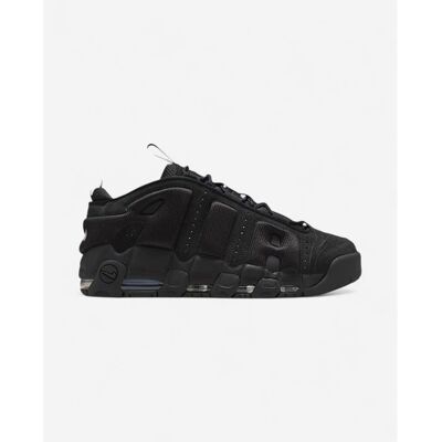 Nike Air More Uptempo Low Triple Black Noir - Publicité Nike Air More Uptempo Low Triple Black Noir - Publicité