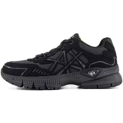 Basket Armani Exchange SNEAKER ARMANI EXCHANGE Noir - Publicité Basket Armani Exchange SNEAKER ARMANI EXCHANGE Noir - Publicité