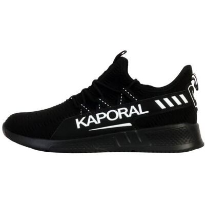 Basket Basse à Lacets Kaporal Besto - Noir Noir Noir - Publicité Basket Basse à Lacets Kaporal Besto - Noir Noir Noir - Publicité