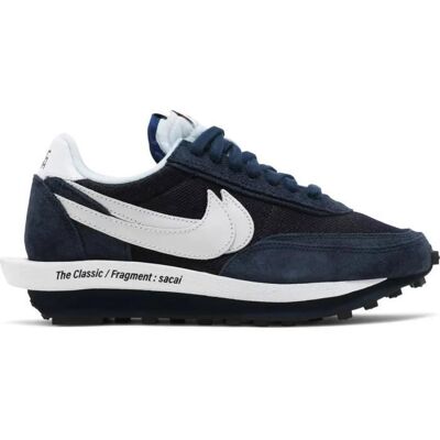 Baskets Nike LDWaffle sacai Fragment Blue Void - Homme Blanc - Publicité Baskets Nike LDWaffle sacai Fragment Blue Void - Homme Blanc - Publicité
