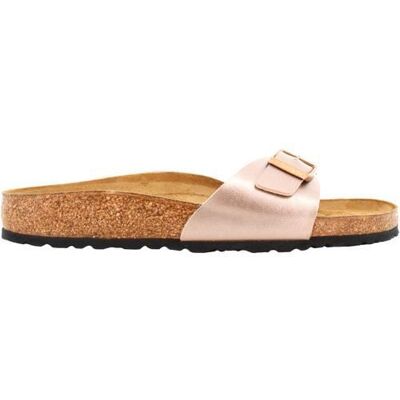 Sandales - BIRKENSTOCK - Madrid - Rose - Basse - Plat - Femme Rose - Publicité Sandales - BIRKENSTOCK - Madrid - Rose - Basse - Plat - Femme Rose - Publicité