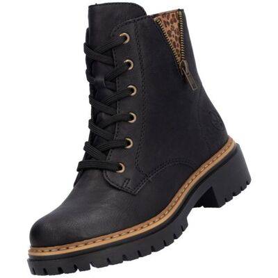 Rieker Bottines pour Femme 72617-00 Noir Noir - Publicité Rieker Bottines pour Femme 72617-00 Noir Noir - Publicité
