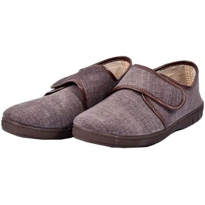 Charentaise Homme OZABI - Modèle 980 Arizona Scratch - Marron Marron - Publicité Charentaise Homme OZABI - Modèle 980 Arizona Scratch - Marron Marron - Publicité