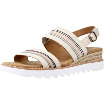 Sandale - nu-pieds femme Skechers 117916 Beige - Semelle int. Gomme Beige - Publicité Sandale - nu-pieds femme Skechers 117916 Beige - Semelle int. Gomme Beige - Publicité