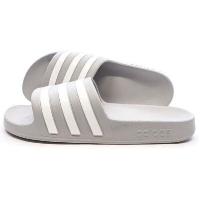 Claquettes Grise Homme Adidas Adilette Aqua Gris - Publicité Claquettes Grise Homme Adidas Adilette Aqua Gris - Publicité