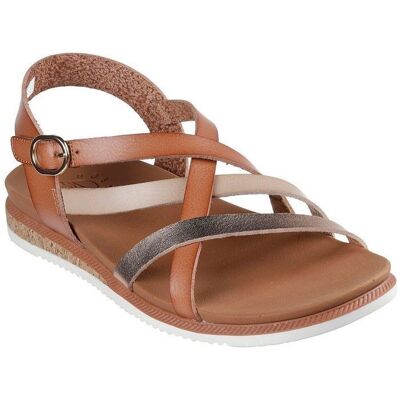 Sandales Skechers Desert Kiss Low - Pe Marron Femme Marron - Publicité Sandales Skechers Desert Kiss Low - Pe Marron Femme Marron - Publicité