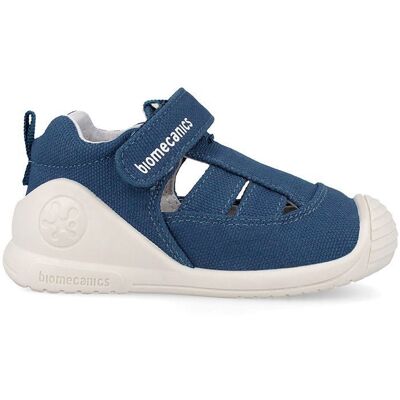 Sandale basique pour enfants BIOMECANICS 262187 Biogateo Canvas Bleu - Publicité Sandale basique pour enfants BIOMECANICS 262187 Biogateo Canvas Bleu - Publicité