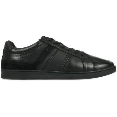 Baskets - REDSKINS - Falko - Cuir Noir - Lacets - Confort Optimal Noir - Publicité Baskets - REDSKINS - Falko - Cuir Noir - Lacets - Confort Optimal Noir - Publicité