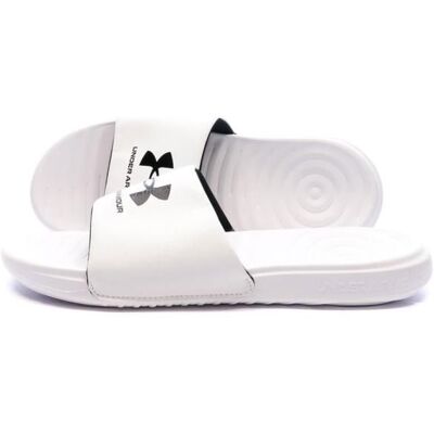 Under Armour Ansa Fixed Slides 3023761-103 Blanc - Publicité Under Armour Ansa Fixed Slides 3023761-103 Blanc - Publicité