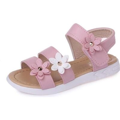 FONDUPIN Sandales Fille21-32 Mode Sandales Bout Ouvert Fille de Marche ÉtéChaussure de Sport Outdoor Plage Sandales Fille-Rose Rose - Publicité FONDUPIN Sandales Fille21-32 Mode Sandales Bout Ouvert Fille de Marche ÉtéChaussure de Sport Outdoor Plage Sandales Fille-Rose Rose - Publicité