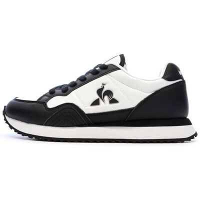 Baskets Blanches/Noires Homme Le Coq Sportif Jet Star 2 Noir - Publicité Baskets Blanches/Noires Homme Le Coq Sportif Jet Star 2 Noir - Publicité