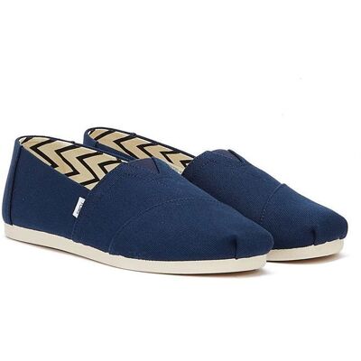 TOMS Espadrilles En Coton Bleu Marine Pour Homme Bleu - Publicité TOMS Espadrilles En Coton Bleu Marine Pour Homme Bleu - Publicité