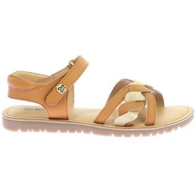 KICKERS Sandales Betty Camel or Marron - Publicité KICKERS Sandales Betty Camel or Marron - Publicité