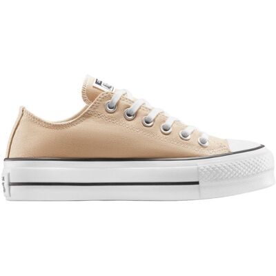 Baskets Converse Chuck Taylor All Star Lift Platform Polka Dots Beige Mixte Beige - Publicité Baskets Converse Chuck Taylor All Star Lift Platform Polka Dots Beige Mixte Beige - Publicité