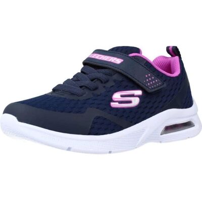 Basket enfant - SKECHERS - 104852 - Bleu - Lacets et scratch - Textile Bleu - Publicité Basket enfant - SKECHERS - 104852 - Bleu - Lacets et scratch - Textile Bleu - Publicité