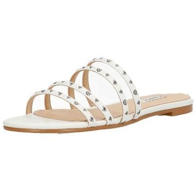 Sandales Guess CEVANA ref 52219 Blanc Blanc - Publicité Sandales Guess CEVANA ref 52219 Blanc Blanc - Publicité