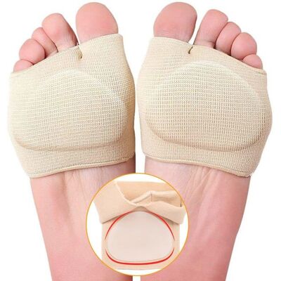 AUCUNELY Métatarsiens coussinets - 1 set Confort soutien plantaire talon - EU 39-43 souples en tissu pour chaussures Blanc - Publicité AUCUNELY Métatarsiens coussinets - 1 set Confort soutien plantaire talon - EU 39-43 souples en tissu pour chaussures Blanc - Publicité