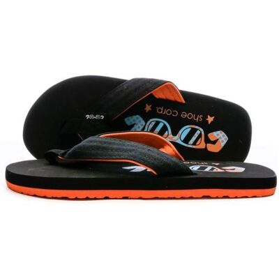 Tongs Noir Garçon Cool Shoe DONY BOY Noir - Publicité Tongs Noir Garçon Cool Shoe DONY BOY Noir - Publicité