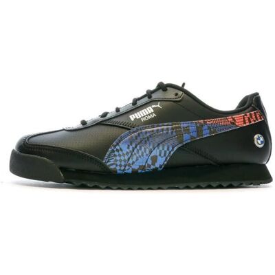 Baskets Noires Homme Puma Roma Noir - Publicité Baskets Noires Homme Puma Roma Noir - Publicité