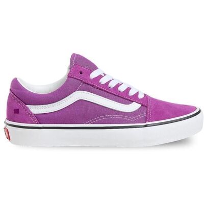 Vans Old Skool Chaussures pour Femme Violet VN000D6WE2T Violet - Publicité Vans Old Skool Chaussures pour Femme Violet VN000D6WE2T Violet - Publicité