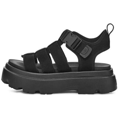 Sandale Ugg UGG W Cora Ugg Noir - Publicité Sandale Ugg UGG W Cora Ugg Noir - Publicité