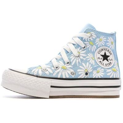 Baskets Bleu Fille Converse Floral Bleu - Publicité Baskets Bleu Fille Converse Floral Bleu - Publicité