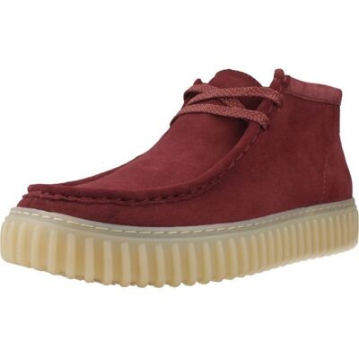 Chaussure Clarks Modèle Torhill Hi - Coleur Bordeaux Rouge - Publicité Chaussure Clarks Modèle Torhill Hi - Coleur Bordeaux Rouge - Publicité
