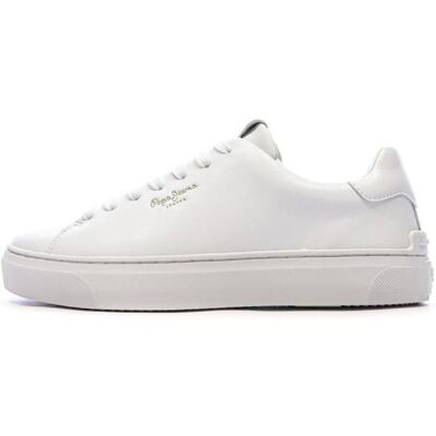 Baskets Blanches Femme Pepe jeans Camden Classic Blanc - Publicité Baskets Blanches Femme Pepe jeans Camden Classic Blanc - Publicité