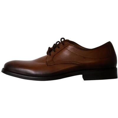 Derbie Cuir Redskins Pacheco - Cognac Marron - Publicité Derbie Cuir Redskins Pacheco - Cognac Marron - Publicité