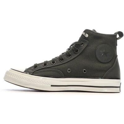 Baskets Noires Homme Converse Chuck 70 Jungle Cloth Noir - Publicité Baskets Noires Homme Converse Chuck 70 Jungle Cloth Noir - Publicité