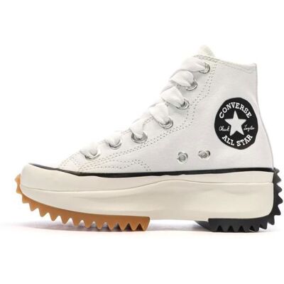 Baskets Blanches Homme Converse Run Star Hike Blanc - Publicité Baskets Blanches Homme Converse Run Star Hike Blanc - Publicité
